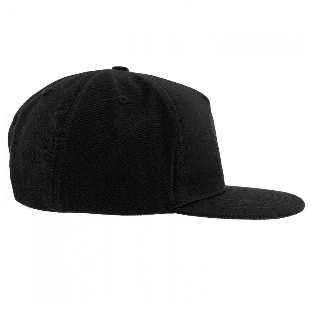 Black - Side - Wu-Tang Clan Unisex Adult Logo Snapback Cap