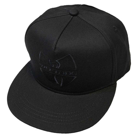 Black - Front - Wu-Tang Clan Unisex Adult Logo Snapback Cap