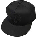 Black - Front - Wu-Tang Clan Unisex Adult Logo Snapback Cap