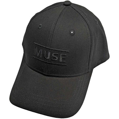 Black - Front - Muse Unisex Adult Logo Baseball Cap