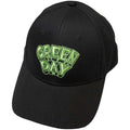 Black-Green - Front - Green Day Unisex Adult Dookie Logo Baseball Cap