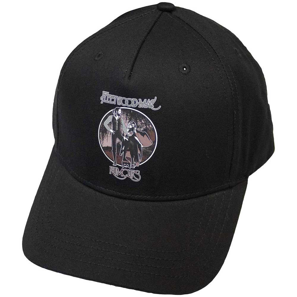 Black - Front - Fleetwood Mac Unisex Adult Rumours Baseball Cap