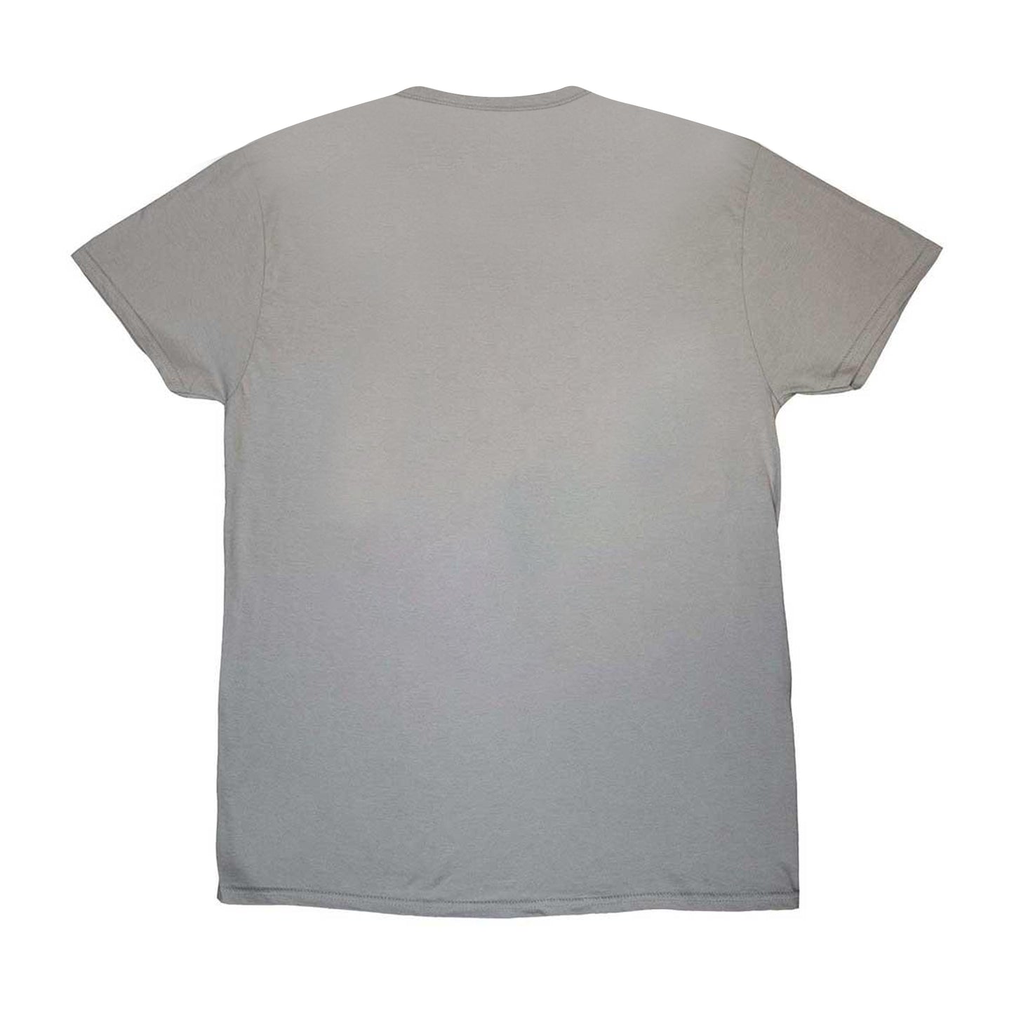 Grey - Back - David Bowie Unisex Adult Starman Logo T-Shirt