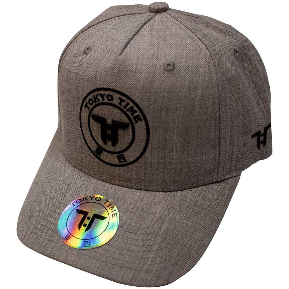Grey - Front - Tokyo Time Core Logo Baseball Cap