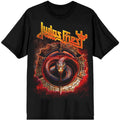 Black - Front - Judas Priest Unisex Adult The Serpent T-Shirt
