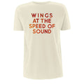 Sand - Front - Paul McCartney Unisex Adult Wings At The Speed Of Sound T-Shirt
