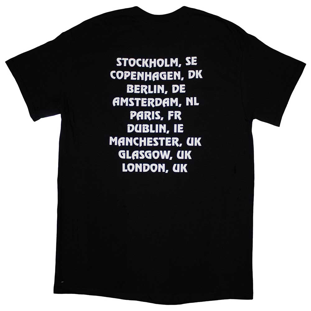 Black - Back - Wu-Tang Clan Unisex Adult Tour ´23 Dragon Back Print T-Shirt