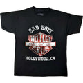 Black - Front - Motley Crue Childrens-Kids Bad Boys T-Shirt