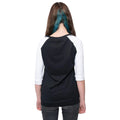 Black-White - Back - Creedence Clearwater Revival Womens-Ladies Down On The Corner Raglan T-Shirt