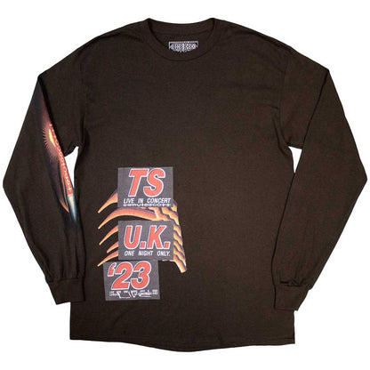 Brown - Front - Travis Scott Unisex Adult Summer Run 2023 London Long-Sleeved T-Shirt