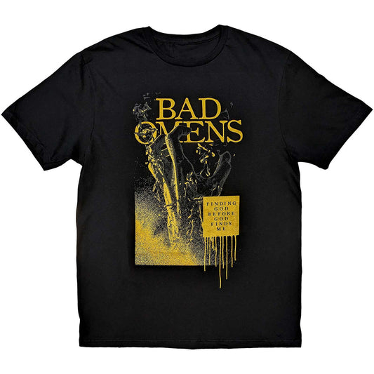 Black - Front - Bad Omens Unisex Adult Holy Water T-Shirt