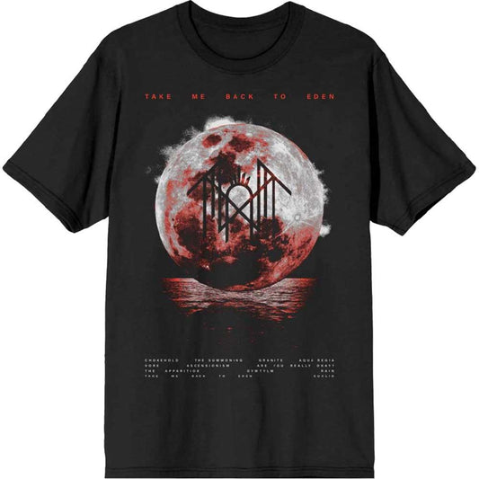 Black - Front - Sleep Token Unisex Adult Red Cloud T-Shirt
