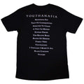 Black - Back - Megadeth Unisex Adult Youthanasia Track List T-Shirt