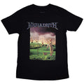 Black - Front - Megadeth Unisex Adult Youthanasia Track List T-Shirt