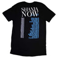 Black - Back - Shania Twain Unisex Adult Tour 2018 Gloves T-Shirt