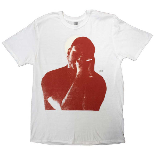 White-Red - Front - Post Malone Unisex Adult Live Photograph T-Shirt