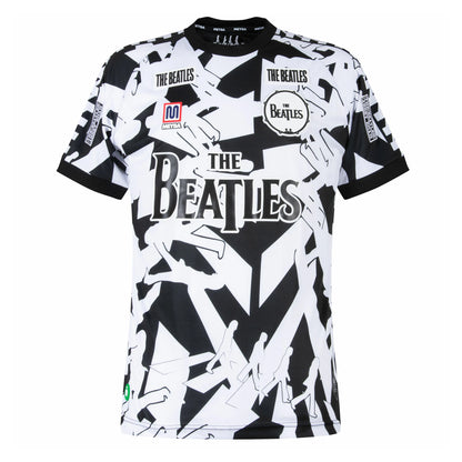 Black-White - Front - The Beatles Unisex Adult Meyba Abbey Road Crossing Jersey