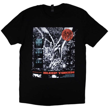 Black - Front - Sleep Token Unisex Adult T-Shirt