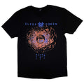 Black - Front - Sleep Token Unisex Adult Vortex Eye T-Shirt