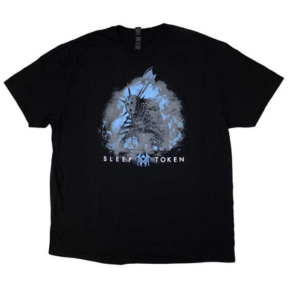 Black - Front - Sleep Token Unisex Adult Chokehold T-Shirt