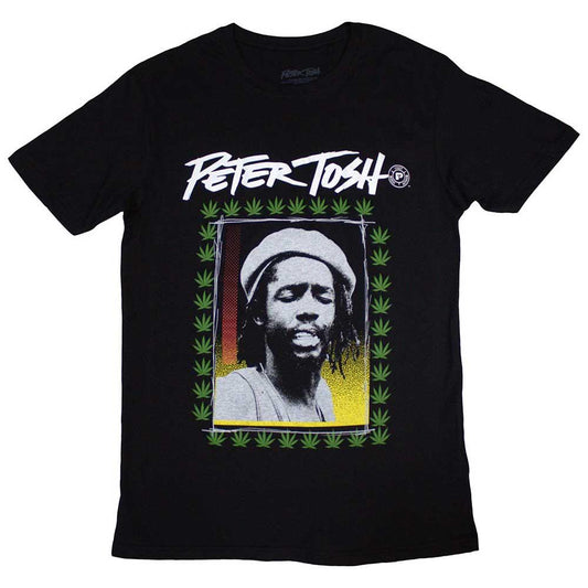 Black - Front - Peter Tosh Unisex Adult T-Shirt