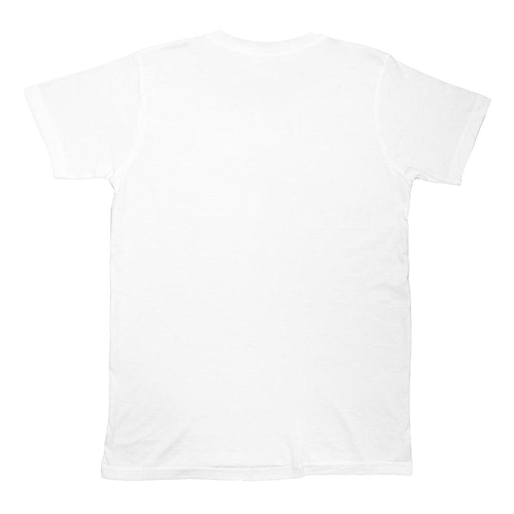 White - Back - Batman Unisex Adult Bat Skull & Cobwebs T-Shirt