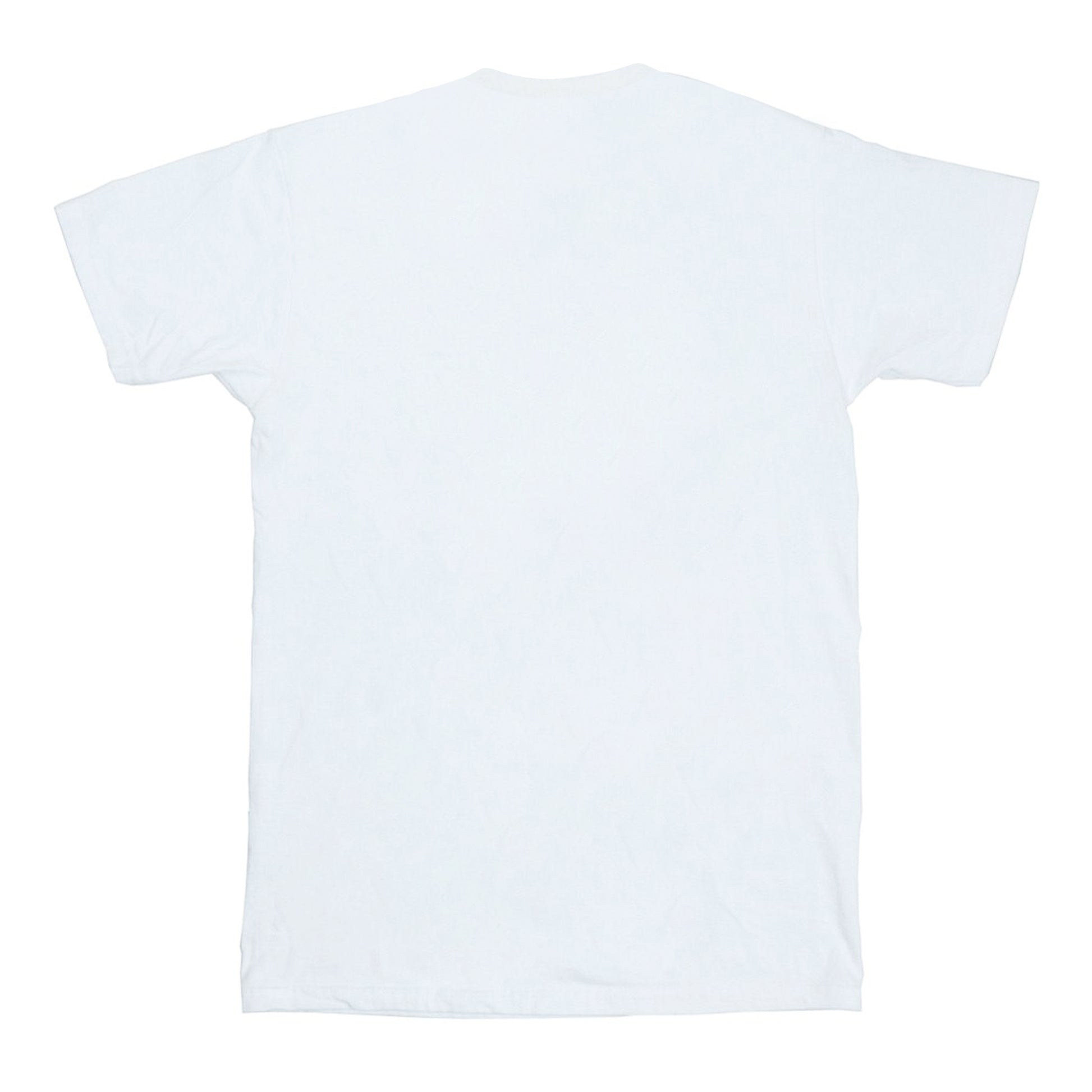 White - Back - Wonder Woman Unisex Adult Logo T-Shirt
