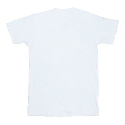 White - Back - Wonder Woman Unisex Adult Logo T-Shirt
