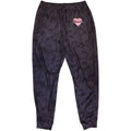 Purple - Side - Blondie Womens-Ladies Heart Of Glass Long Pyjama Set