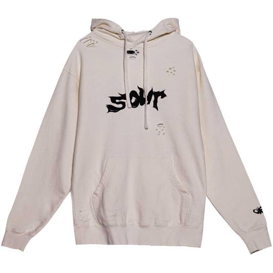 Natural - Front - Olivia Rodrigo Unisex Adult Sour Butterfly Hoodie