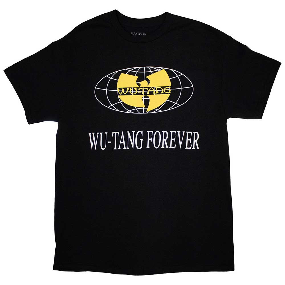 Black - Front - Wu-Tang Clan Unisex Adult Tour ´23 Wu-Tang Forever Back Print T-Shirt