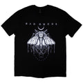 Black - Front - Bad Omens Unisex Adult Moth T-Shirt