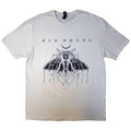 Natural - Front - Bad Omens Unisex Adult Moth T-Shirt