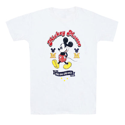 White - Front - Disney Unisex Adult One & Only Mickey Mouse T-Shirt