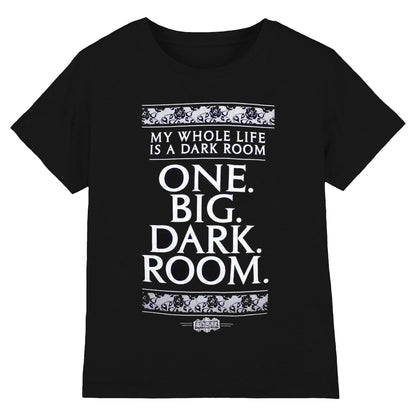 Black - Front - Beetlejuice Unisex Adult Dark Room T-Shirt