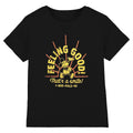 Black - Front - Mickey Mouse Unisex Adult Feeling Good T-Shirt