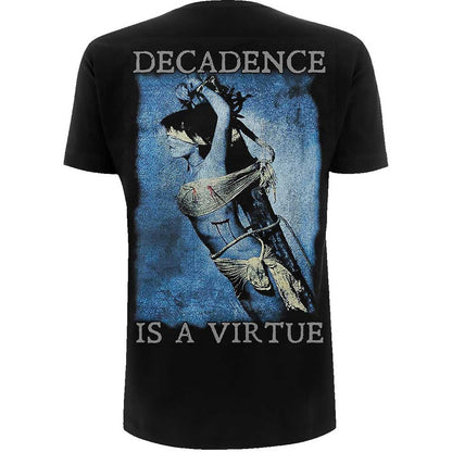 Black - Back - Cradle Of Filth Unisex Adult Decadence Back Print T-Shirt