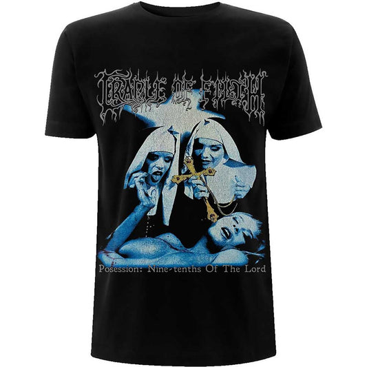 Black - Front - Cradle Of Filth Unisex Adult Decadence Back Print T-Shirt