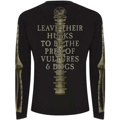 Black - Back - Cradle Of Filth Unisex Adult Skeleton Long-Sleeved T-Shirt