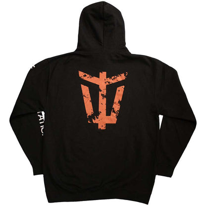 Black - Back - Within Temptation Unisex Adult Bleed Out Hoodie