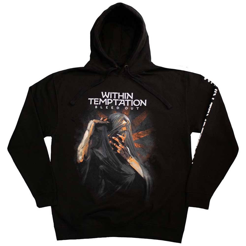 Black - Front - Within Temptation Unisex Adult Bleed Out Hoodie