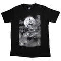 Black - Front - The Nightmare Before Christmas Unisex Adult Ooogie Boogie Scene T-Shirt