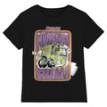Black - Front - Scooby Doo Unisex Adult Munchies Run T-Shirt