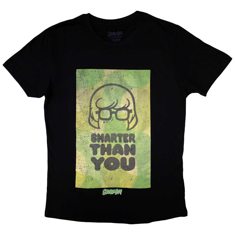 Black - Front - Scooby Doo Unisex Adult Smarter Than You T-Shirt