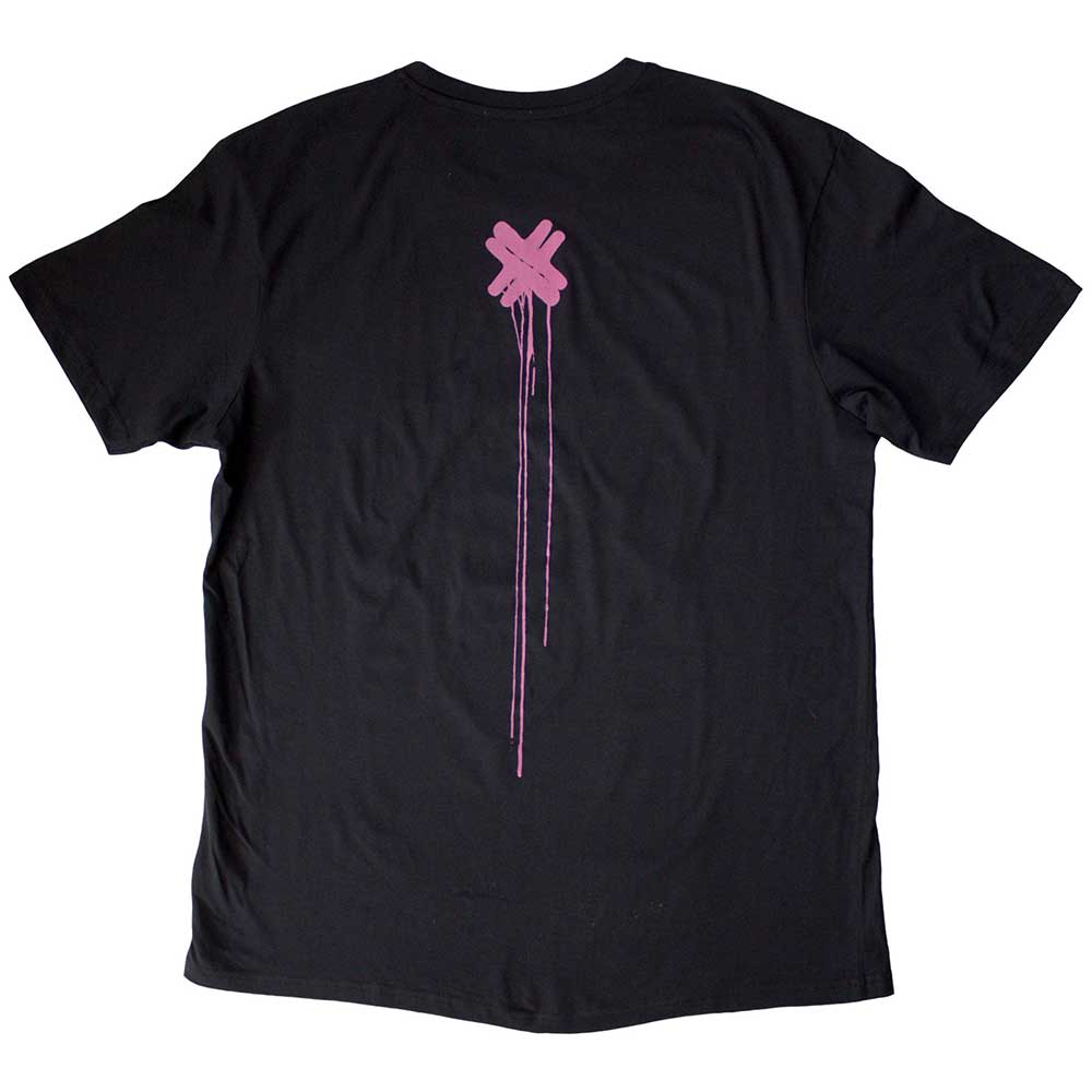 Black - Back - Electric Callboy Unisex Adult Eat Me Alive Back Print T-Shirt