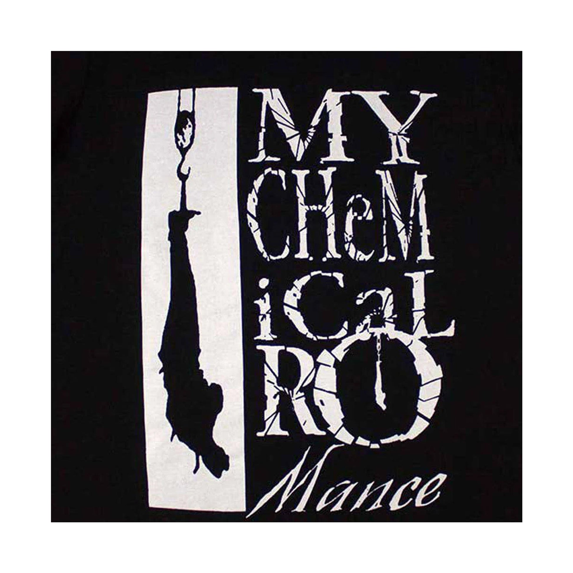 Black - Back - My Chemical Romance Unisex Adult Hangman T-Shirt
