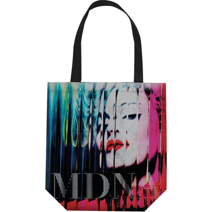 Black-Multicoloured - Front - Madonna MDNA Tote Bag