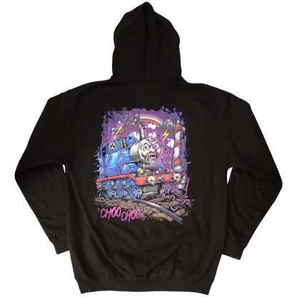 Black - Back - Electric Callboy Unisex Adult Choo Choo Hoodie