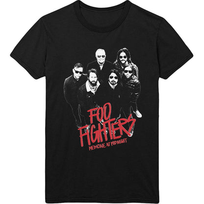 Black - Front - Foo Fighters Unisex Adult Medicine At Midnight Photograph T-Shirt