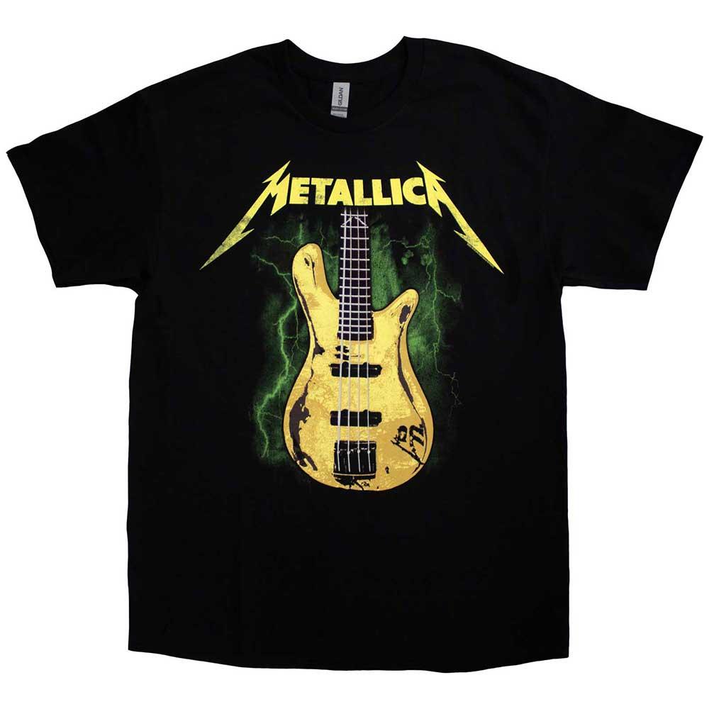 Black - Front - Metallica Unisex Adult Trujillo M72 Bass T-Shirt